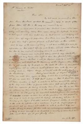 Lot #151 James Watt Autograph Letter Signed - Image 1