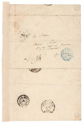 Lot #138 Alexander von Humboldt Autograph Letter Signed - Image 2