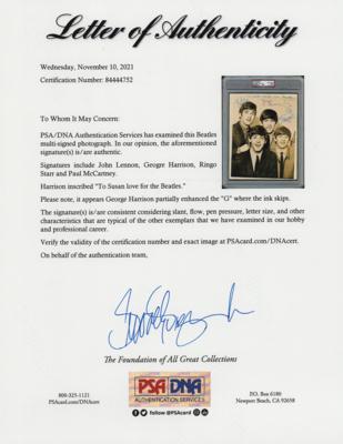 Lot #746 Beatles Signed Photograph - Image 3