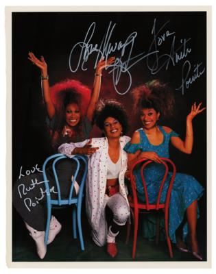 Lot #908 The Pointer Sisters Signed Photograph - Image 1