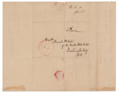 Lot #4 William Henry Harrison Autograph Letter Signed - Image 3