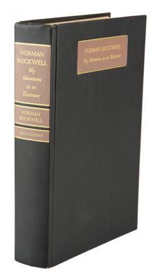 Lot #644 Norman Rockwell Signed Book with Sketch - Image 3