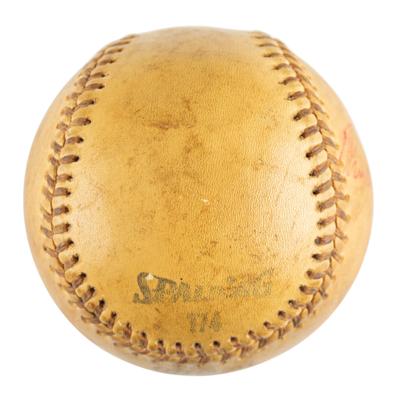 Lot #983 Thurman Munson Signed Baseball - Image 5