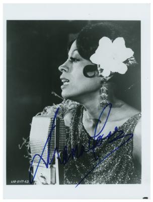Lot #876 Diana Ross Signed Photograph - Image 1