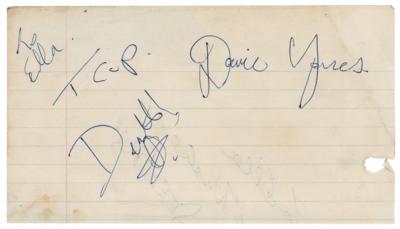 Lot #755 David Bowie Signature