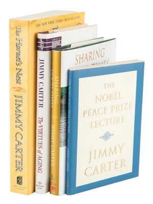 Lot #37 Jimmy Carter (4) Signed Books