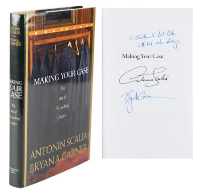 Lot #378 Antonin Scalia Signed Book