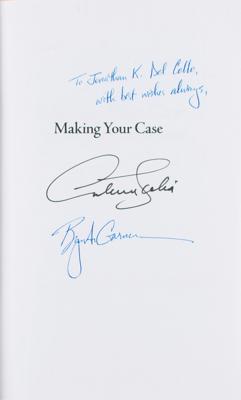 Lot #378 Antonin Scalia Signed Book - Image 2