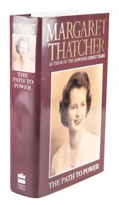 Lot #407 Margaret Thatcher Signed Book - Image 3