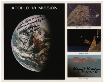 Lot #554 Apollo 13 Signed Photograph