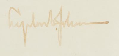 Lot #23 Lyndon B. Johnson Document Signed as President - Image 2
