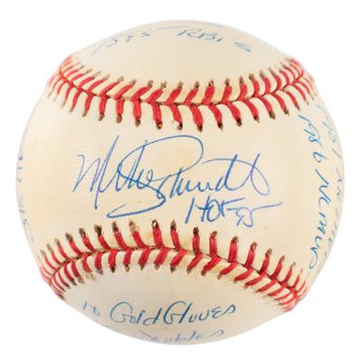 Lot #999 Mike Schmidt Signed Baseball - Image 1
