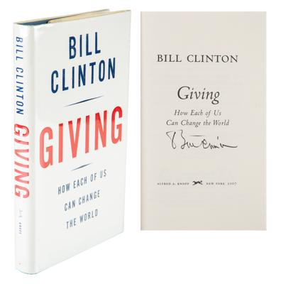 Lot #43 Bill Clinton Signed Book