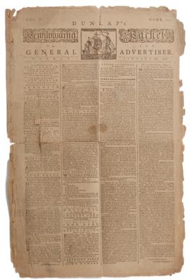 Lot #501 Revolution-era Newspapers (5) - Image 2