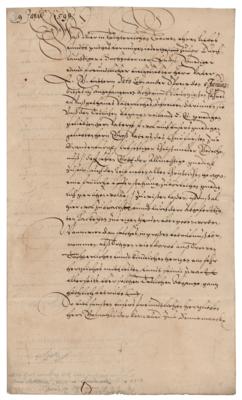 Lot #185 Anne Catherine of Brandenburg Letter
