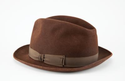Lot #179 Claus von Bulow Personally-Owned and -Worn 1982 Murder Trial Hat with Additional Provenance