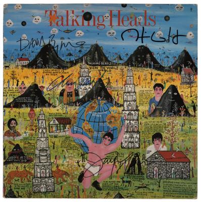 Lot #880 Talking Heads Signed Album - Image 1