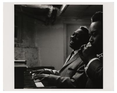 Lot #820 Otis Spann and James Cotton Original Photograph - Image 1