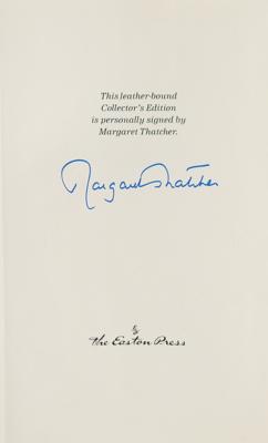 Lot #408 Margaret Thatcher (2) Signed Books - Image 2