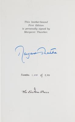 Lot #408 Margaret Thatcher (2) Signed Books - Image 3