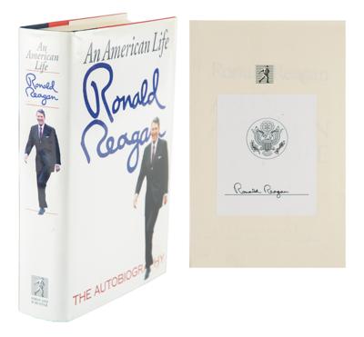 Lot #80 Ronald Reagan Signed Book - Image 1