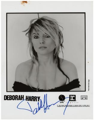 Lot #850 Debbie Harry Signed Photograph - Image 1