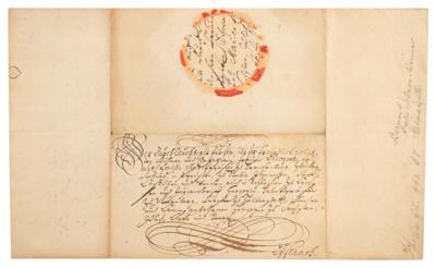 Lot #511 Thirty Years' War: Tilly, Bernard, and Traun (3) Autographs - Image 5