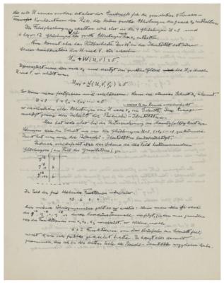 Lot #130 Albert Einstein Autograph Letter Signed - Image 2