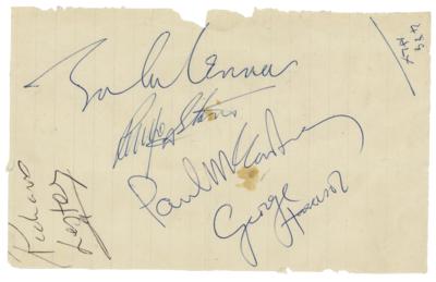 Lot #745 Beatles and Richard Lester Signatures - Image 1