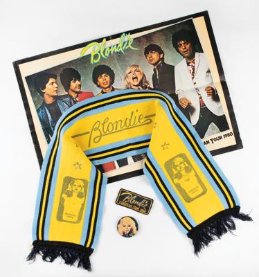 Lot #830 Blondie 1980 European Tour (4) Items - Image 1