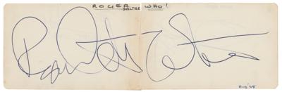 Lot #773 The Who Signatures - Image 2