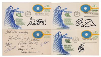 Lot #1006 Tennis (4) Signed Covers - Image 1