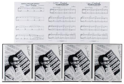 Lot #807 Dave Brubeck (7) Signed Items - Image 1