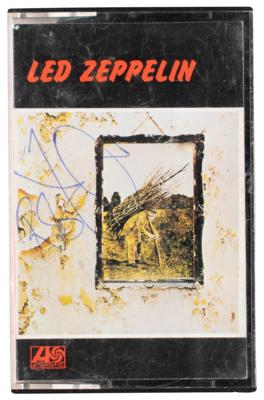 Lot #860 Led Zeppelin: Robert Plant Signed Cassette Tape - Image 1