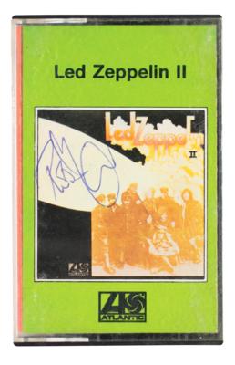 Lot #861 Led Zeppelin: Robert Plant Signed Cassette Tape - Image 1