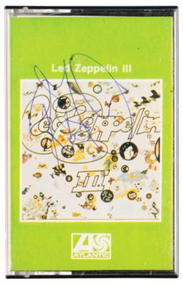 Lot #863 Led Zeppelin: Robert Plant Signed Cassette Tape - Image 1