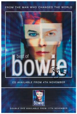 Lot #835 David Bowie Signed Poster - Image 1