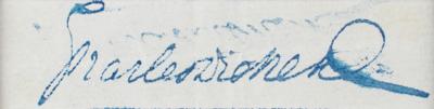 Lot #692 Charles Dickens Signature - Image 2