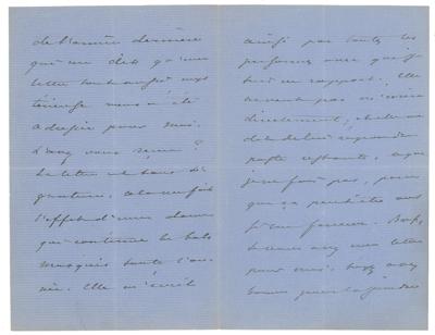 Lot #714 Alexandre Dumas, fils Autograph Letter Signed - Image 2