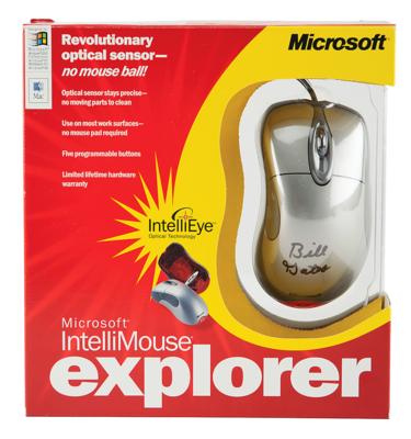 Lot #152 Bill Gates Signed Mouse