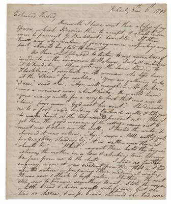 Lot #117 John Dalton Autograph Letter Signed
