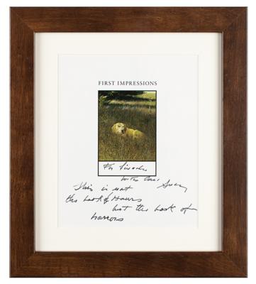 Lot #646 The Wyeth Family (6) Signed Items - Image 4