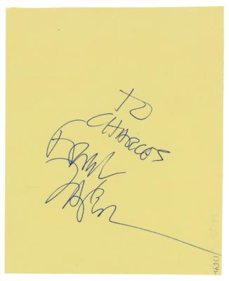 Lot #885 Frank Zappa Signature - Image 1