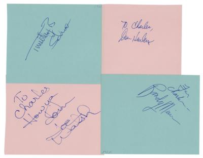 Lot #844 The Eagles: Henley, Walsh, Schmit, and Meisner Signatures - Image 1