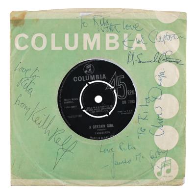 Lot #774 The Yardbirds Signed 45 RPM Single Record - Image 1