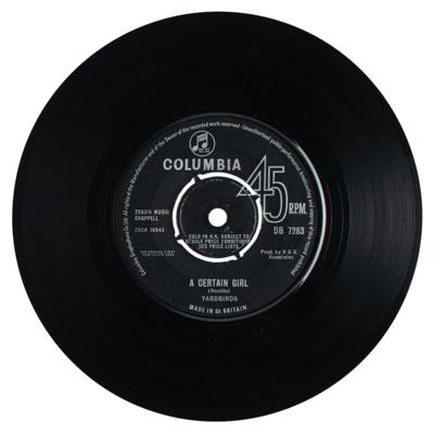 Lot #774 The Yardbirds Signed 45 RPM Single Record - Image 3