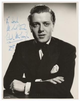 Lot #5139 Richard Attenborough Signed Photograph - Image 1