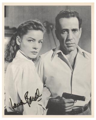 Lot #5143 Lauren Bacall (4) Signed Photographs - Image 4