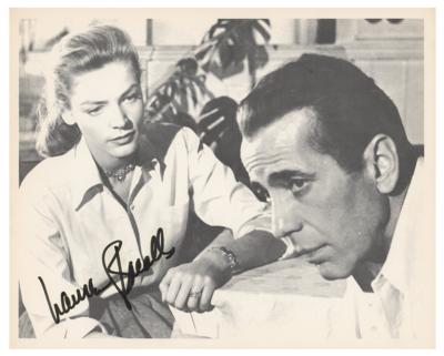Lot #5143 Lauren Bacall (4) Signed Photographs - Image 5