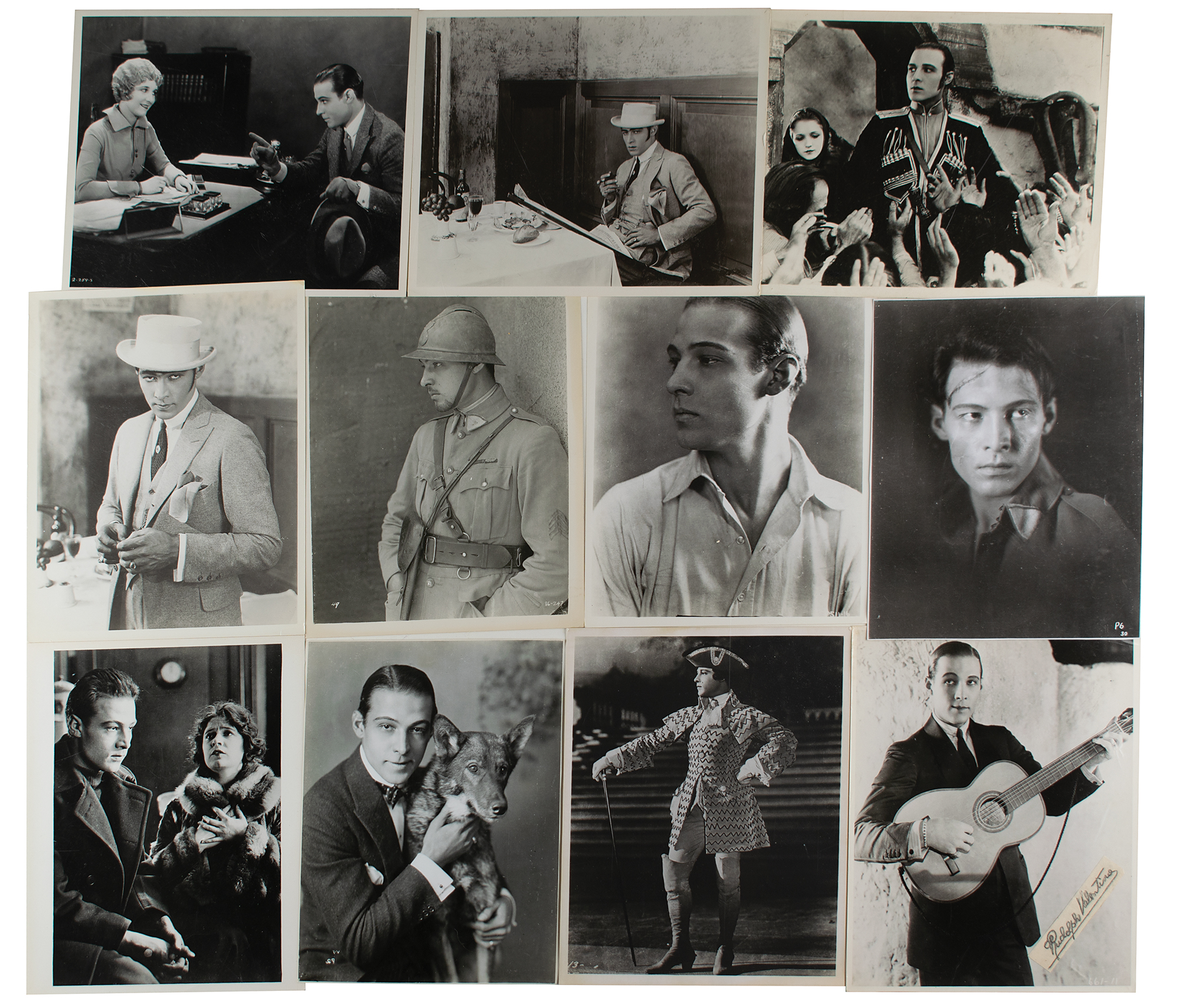 Lot #5065 Rudolph Valentino (153) Photographs